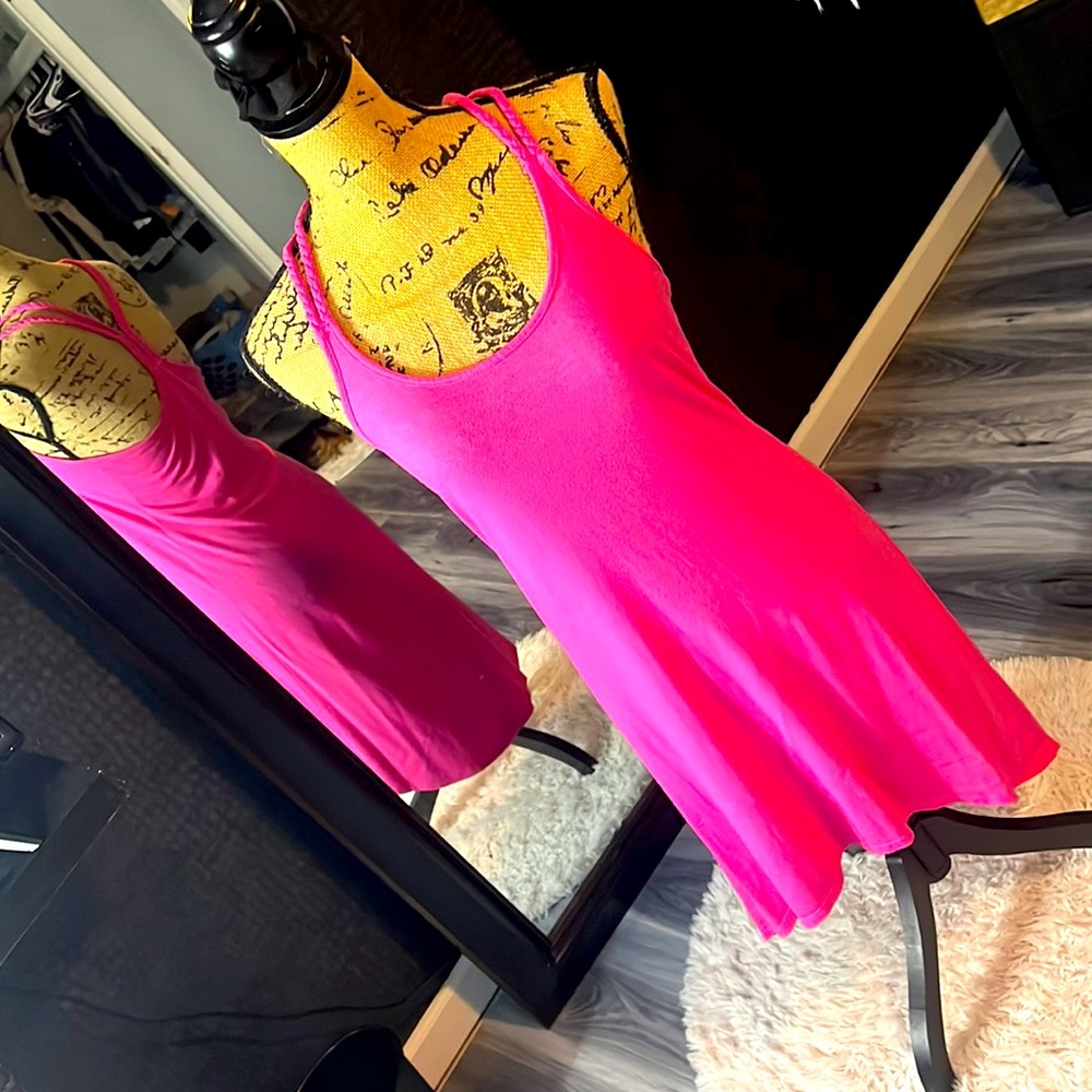 Pink summer dress